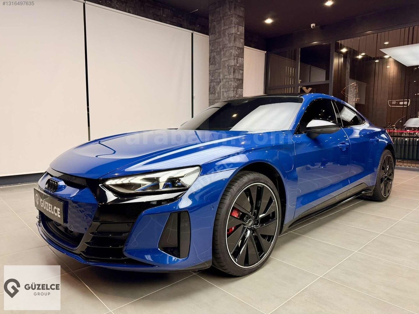Galeriden Audi E-Tron GT Quattro 2023 Model Antalya 10.000 km Mavi 3