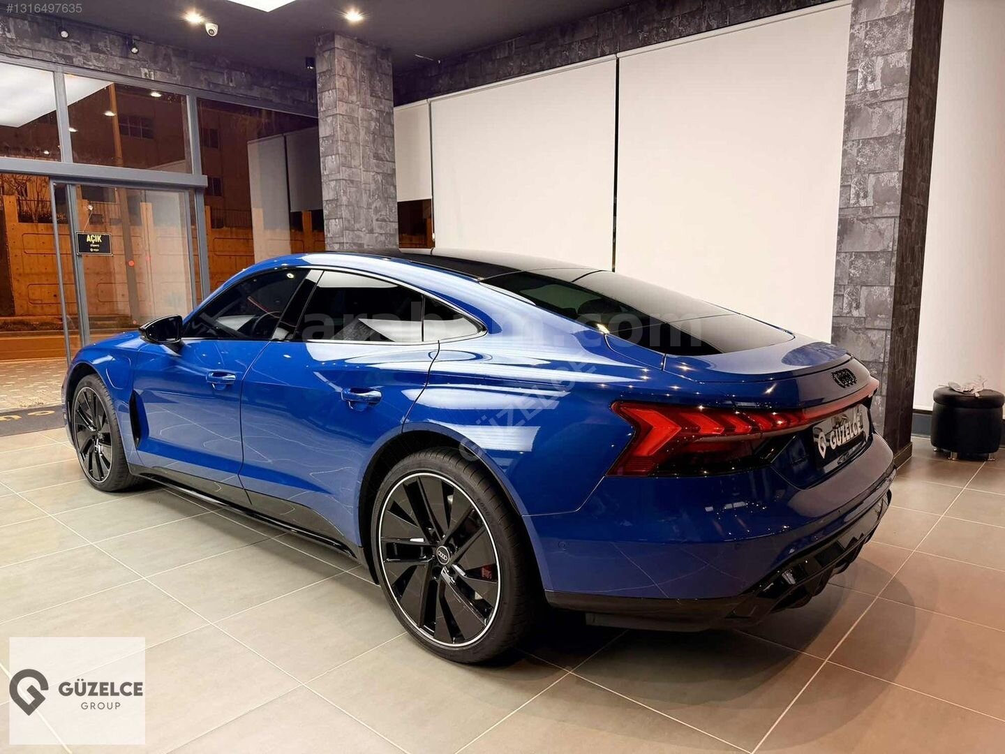 Galeriden Audi E-Tron GT Quattro 2023 Model Antalya 10.000 km Mavi 7