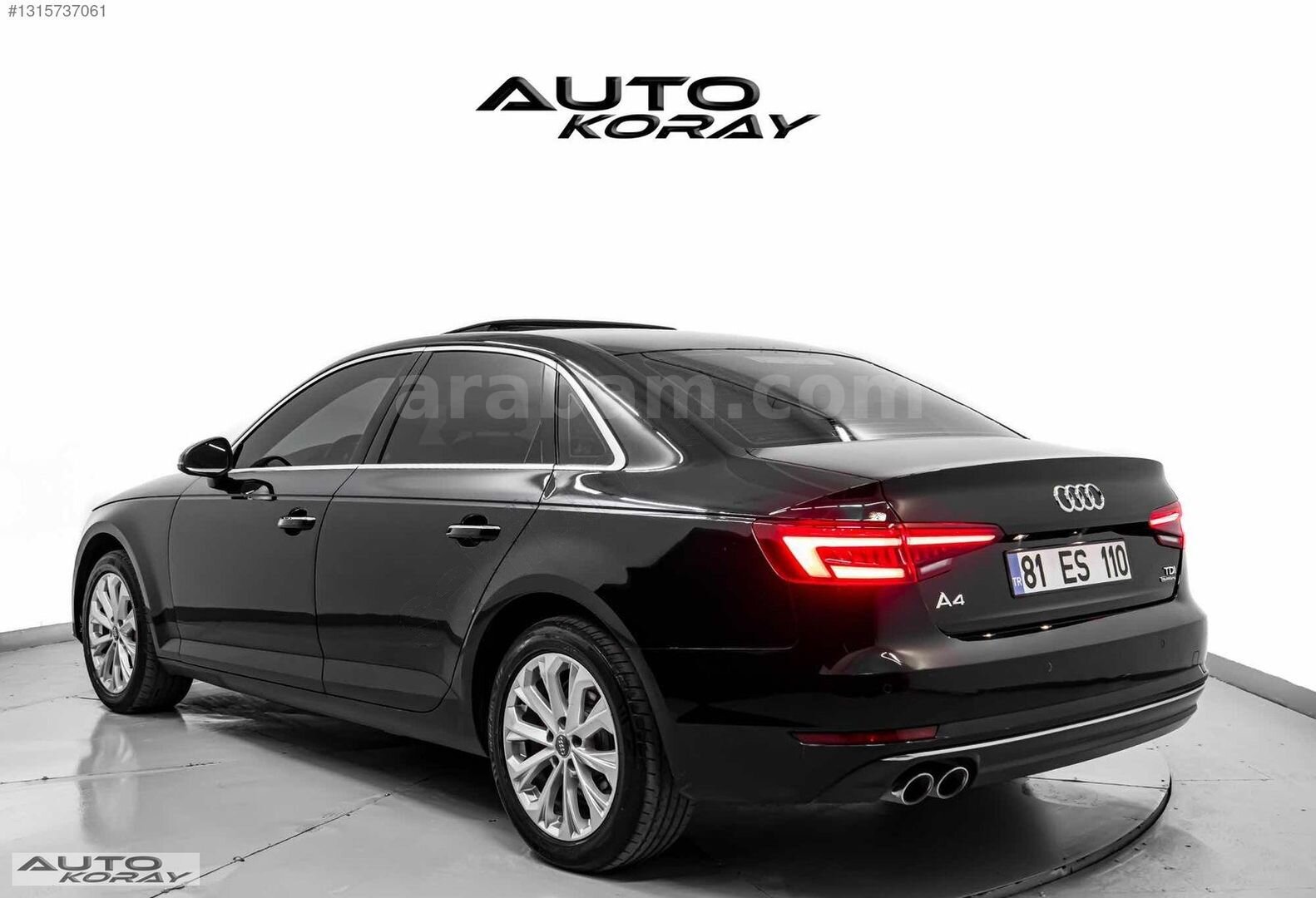Galeriden Audi A4 Sedan 2.0 TDI Quattro Design 2018 Model İstanbul 215.000 km Siyah 7