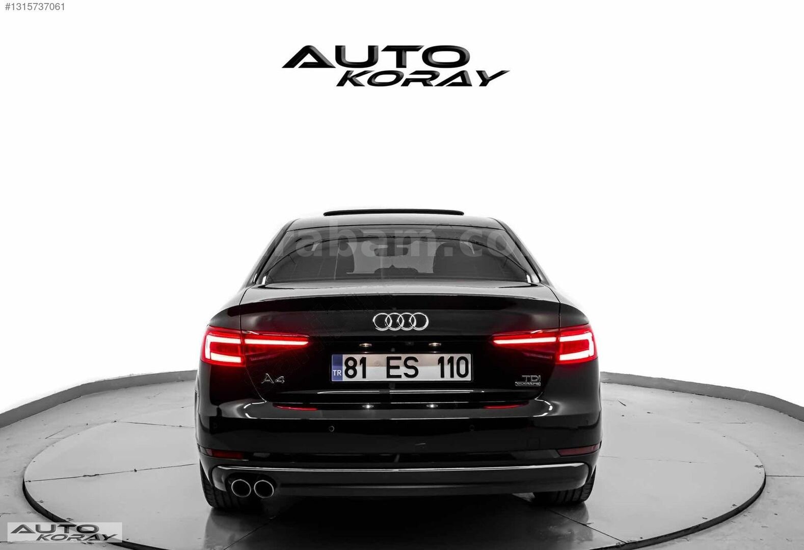 Galeriden Audi A4 Sedan 2.0 TDI Quattro Design 2018 Model İstanbul 215.000 km Siyah 6
