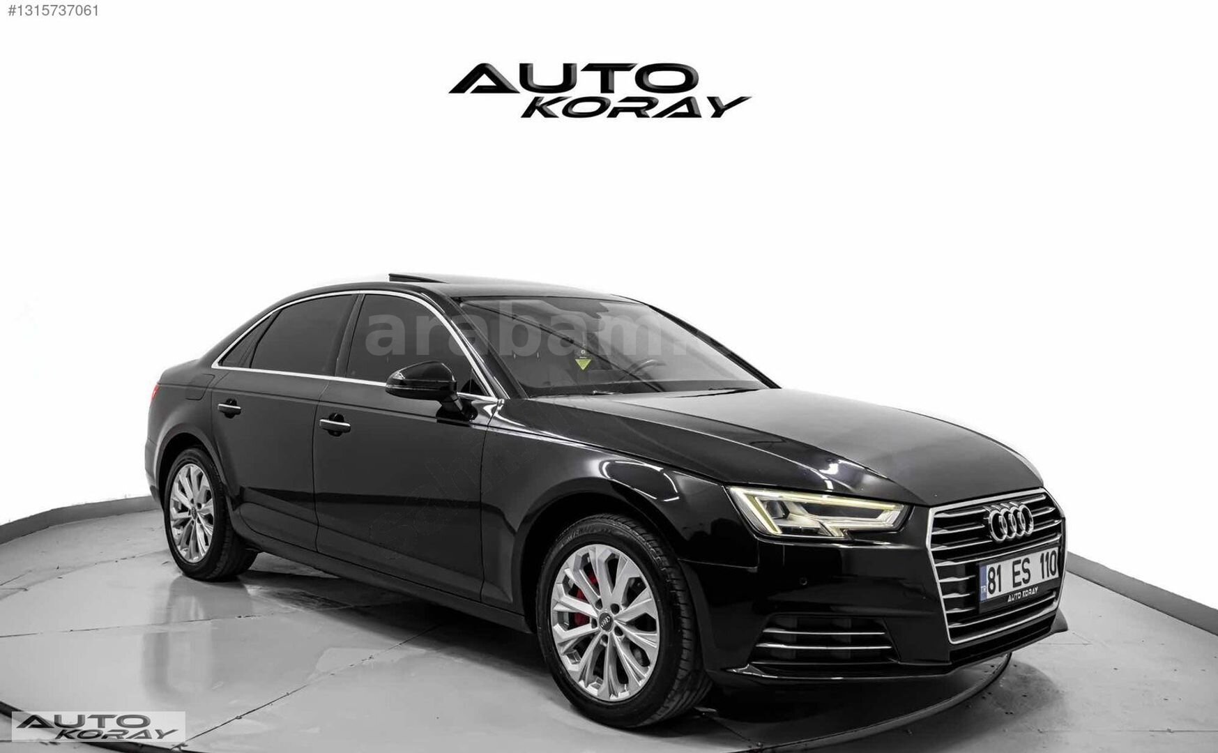 Galeriden Audi A4 Sedan 2.0 TDI Quattro Design 2018 Model İstanbul 215.000 km Siyah 3