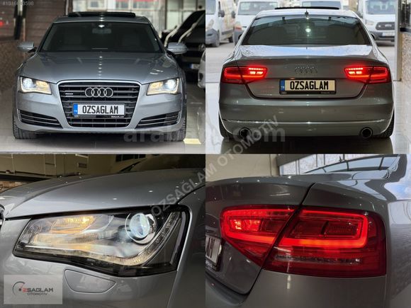 ÖZSAĞLAM'dan 2011 Audi A8 3.0TDI Long 390binde Hatasız Tramersiz