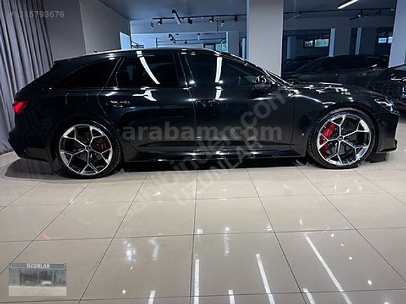 BAYİ 2024 RS6 PERFORMANCE 630HP_SERAMIK FREN_ARKA AKS_B&O_BLACK