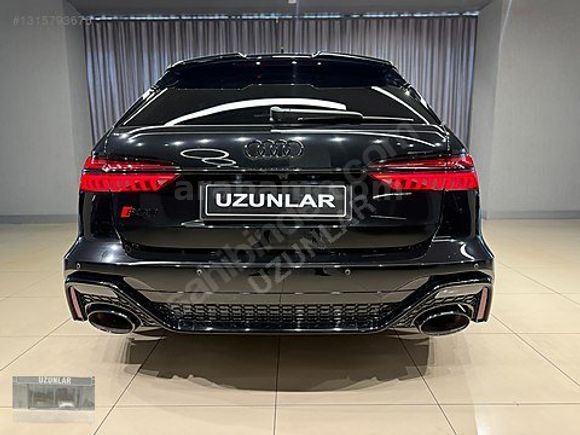 BAYİ 2024 RS6 PERFORMANCE 630HP_SERAMIK FREN_ARKA AKS_B&O_BLACK