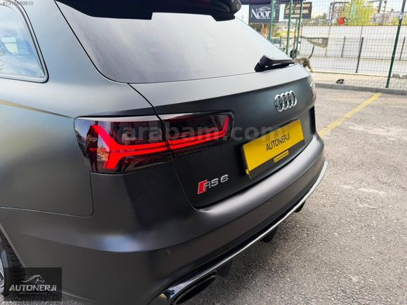 AUTONERJİ'DEN 2016 AUDİ RS6 AVANT 4.0TFSI V8 QUATTRO PERFORMANCE