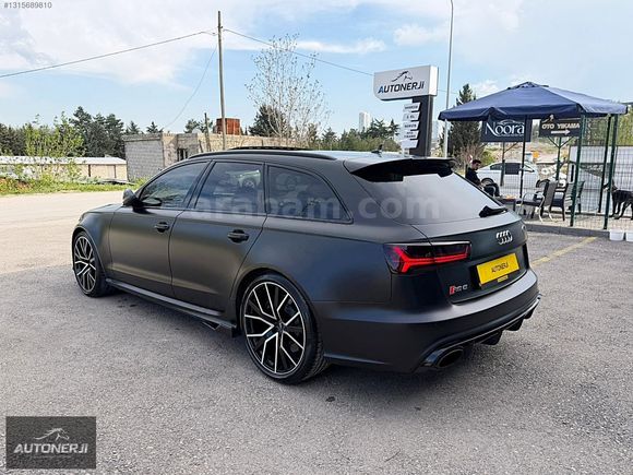 AUTONERJİ'DEN 2016 AUDİ RS6 AVANT 4.0TFSI V8 QUATTRO PERFORMANCE