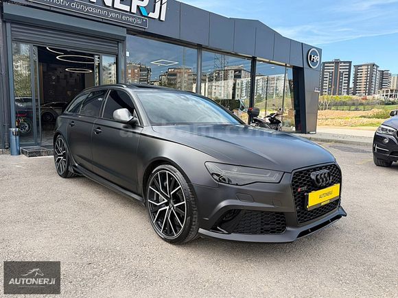 AUTONERJİ'DEN 2016 AUDİ RS6 AVANT 4.0TFSI V8 QUATTRO PERFORMANCE