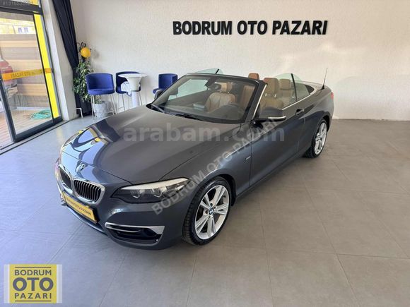 BODRUM OTO PAZARI-2018 BMW 2.18 CABRİO HATASIZ DÜŞÜK KM