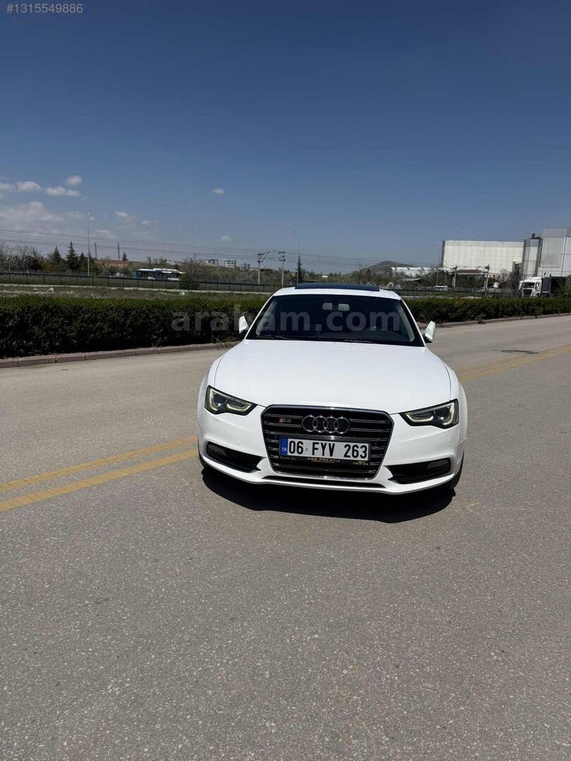 Galeriden Audi A5 Sportback 2.0 TDI Quattro 2013 Model Ankara 261.000 km Beyaz 6