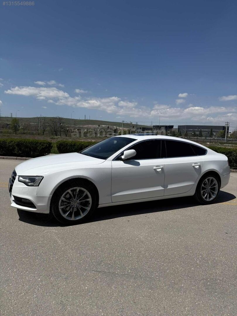 Galeriden Audi A5 Sportback 2.0 TDI Quattro 2013 Model Ankara 261.000 km Beyaz 5