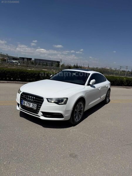Galeriden Audi A5 Sportback 2.0 TDI Quattro 2013 Model Ankara 261.000 km Beyaz