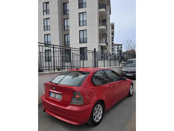 2002 BMW 3.16 İ COMPACT MÜKEMMEL TEMİZLİKTE KAÇMAZ!!!