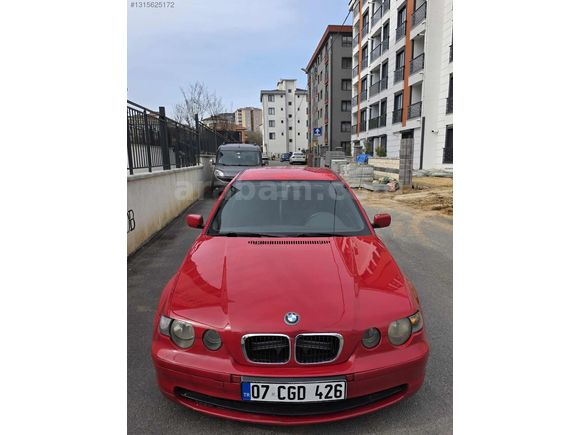 2002 BMW 3.16 İ COMPACT MÜKEMMEL TEMİZLİKTE KAÇMAZ!!!