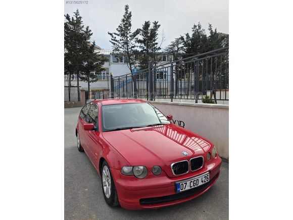 2002 BMW 3.16 İ COMPACT MÜKEMMEL TEMİZLİKTE KAÇMAZ!!!