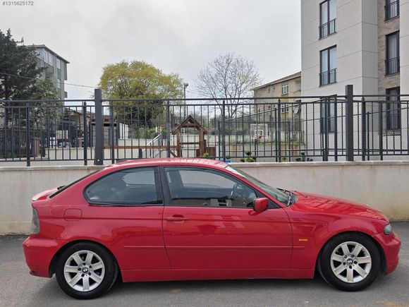2002 BMW 3.16 İ COMPACT MÜKEMMEL TEMİZLİKTE KAÇMAZ!!!