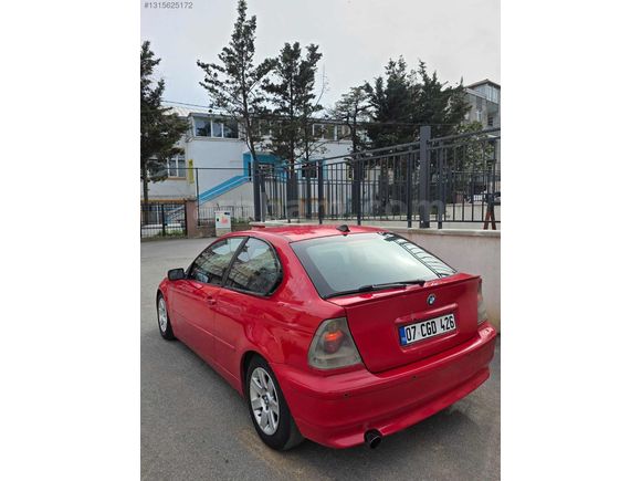 2002 BMW 3.16 İ COMPACT MÜKEMMEL TEMİZLİKTE KAÇMAZ!!!