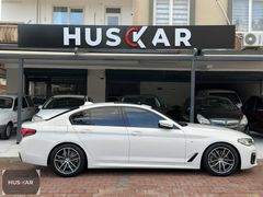 HUSKAR'DAN BOYASIZ 2019 BMW 520İ S.EDT MSPORT İÇİ GECE MAVİ