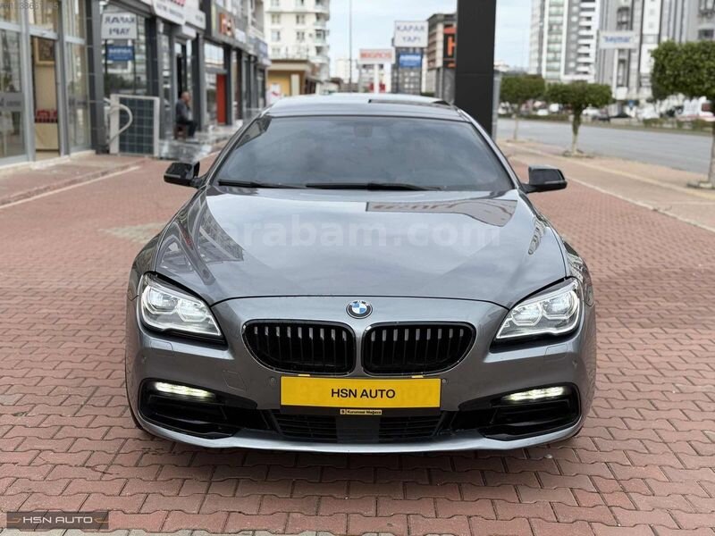 Galeriden BMW 6 Serisi 640d xDrive Gran Coupe M Sport 2015 Model Mersin 315.000 km Füme