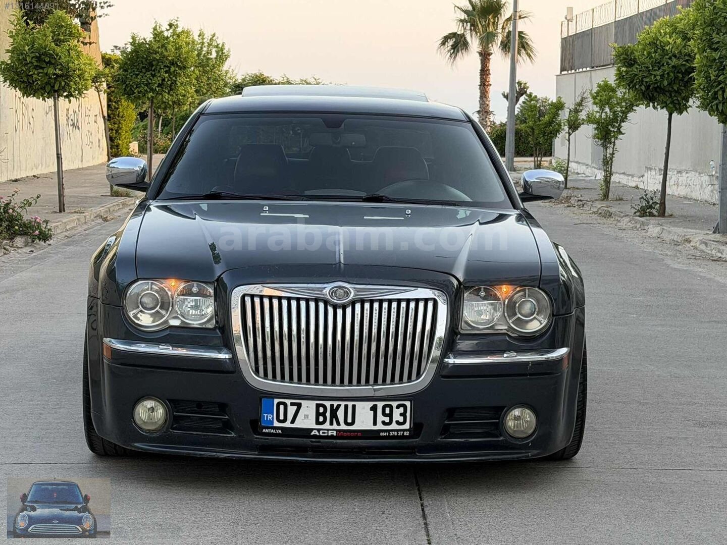 Galeriden Chrysler 300 C 3.0 CRD 2007 Model Antalya 326.500 km Mavi 5