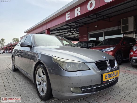 *EROĞLU*2008 BMW 520D-PREMİUM-DERİ-SUNROOF-HAFIZA-ISITMA