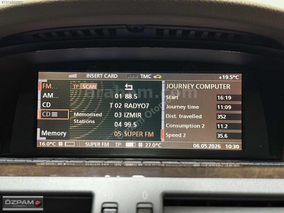 ÖZPAM 2.EL'DEN 2003 BMW 7.30d STANDART 218 BG