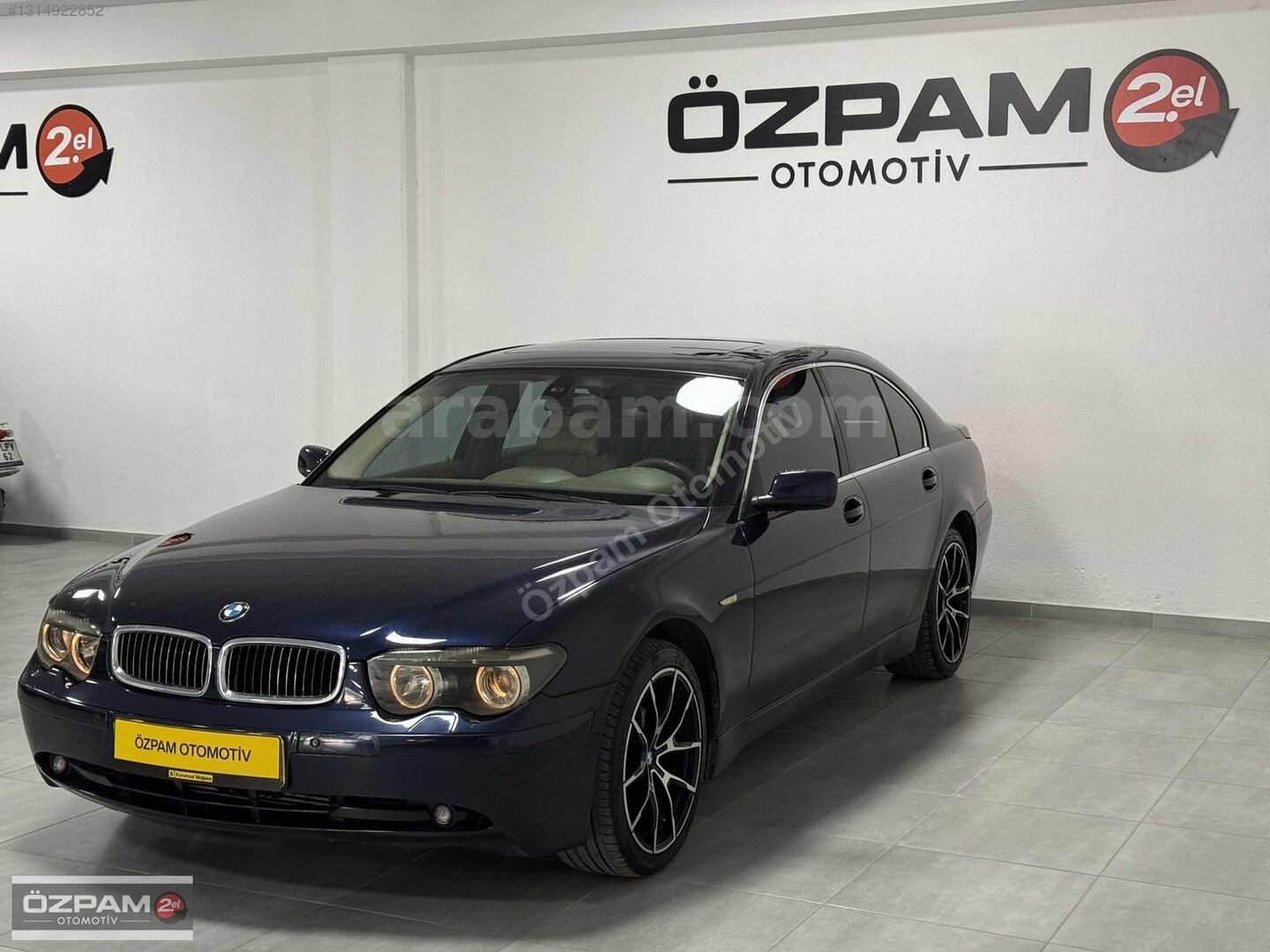 Galeriden BMW 7 Serisi 730d Standart 2003 Model Denizli 232.000 km Mavi 2