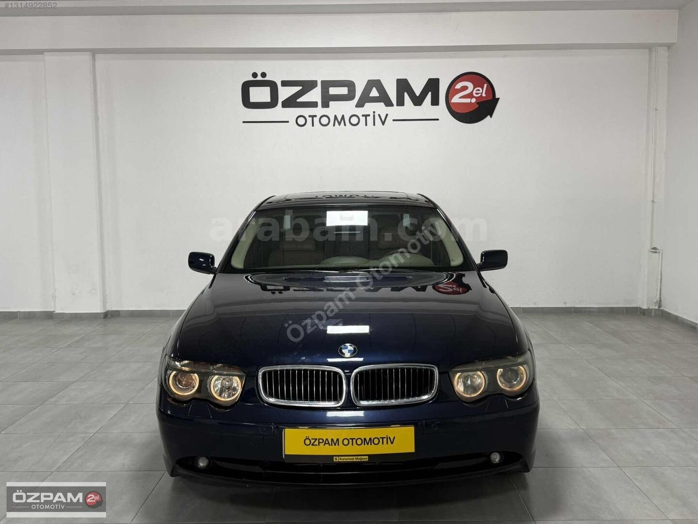 Galeriden BMW 7 Serisi 730d Standart 2003 Model Denizli 232.000 km Mavi 1