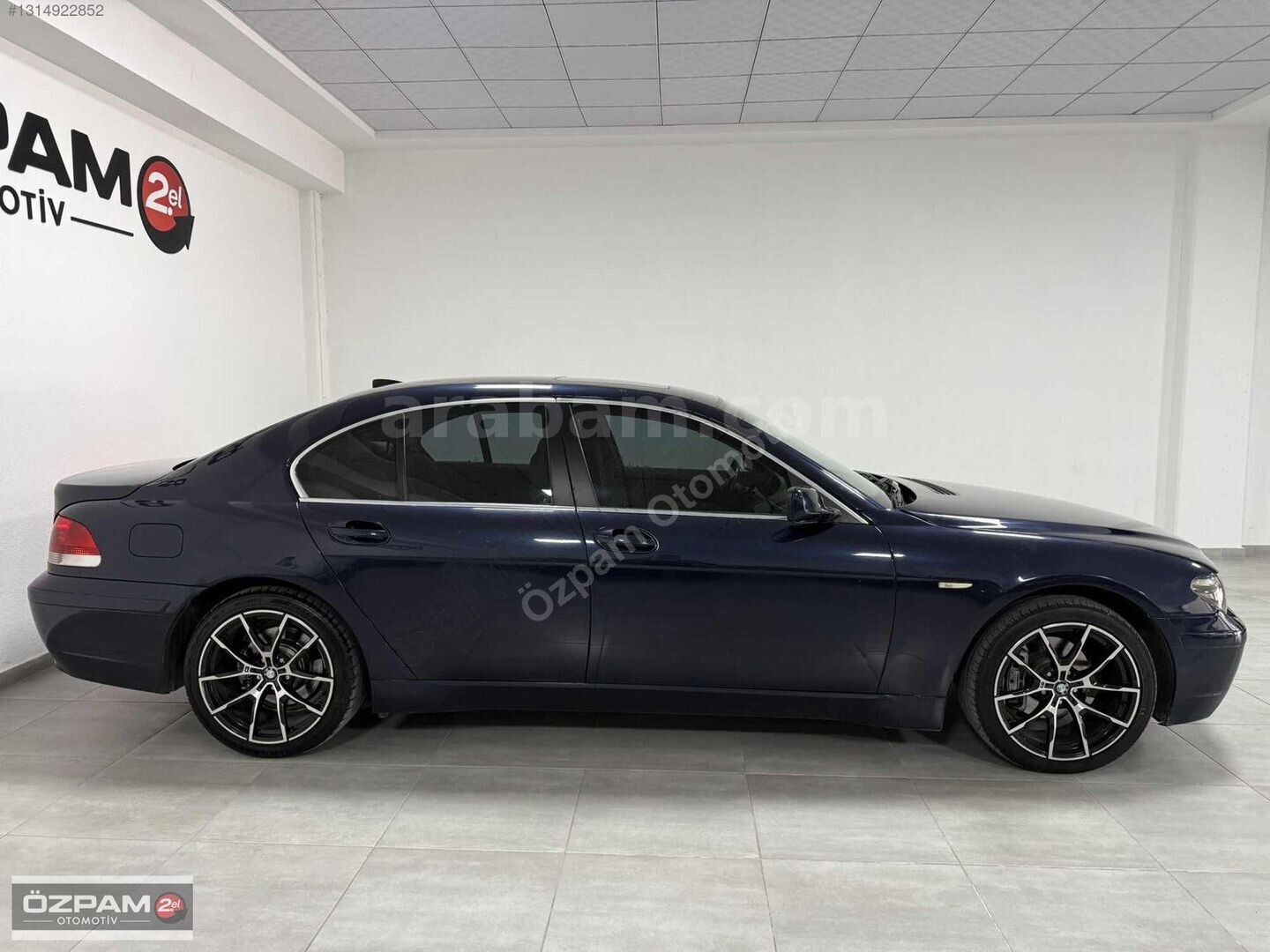 Galeriden BMW 7 Serisi 730d Standart 2003 Model Denizli 232.000 km Mavi 4