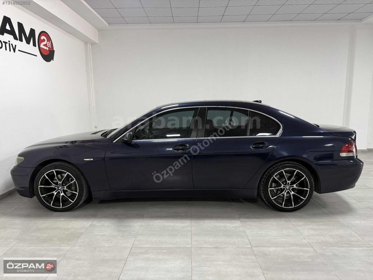 Galeriden BMW 7 Serisi 730d Standart 2003 Model Denizli 232.000 km Mavi 5