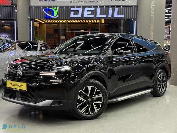 DELİL'DEN 2025 CITROEN C4 X YOU 1.2 BOYASIZ 21.000KM SİYAH