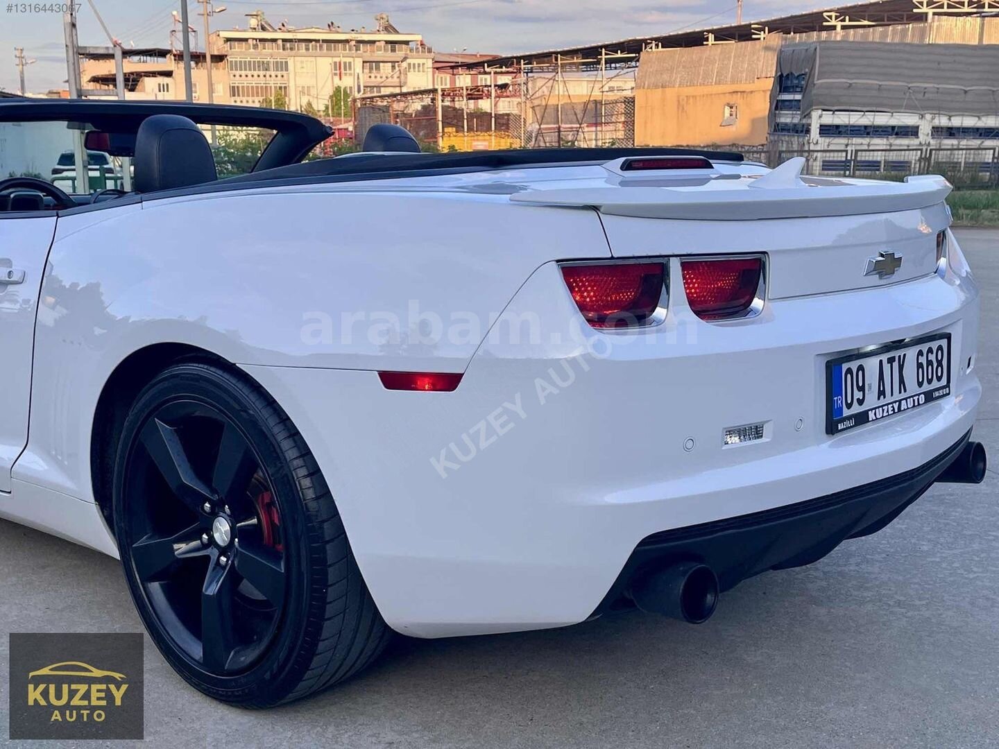 Galeriden Chevrolet Camaro 3.6 2012 Model Aydın 139.000 km Beyaz 3