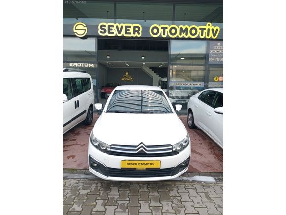 SEVER OTOMOTİV den Citroën C-Elysee 133.000 km.