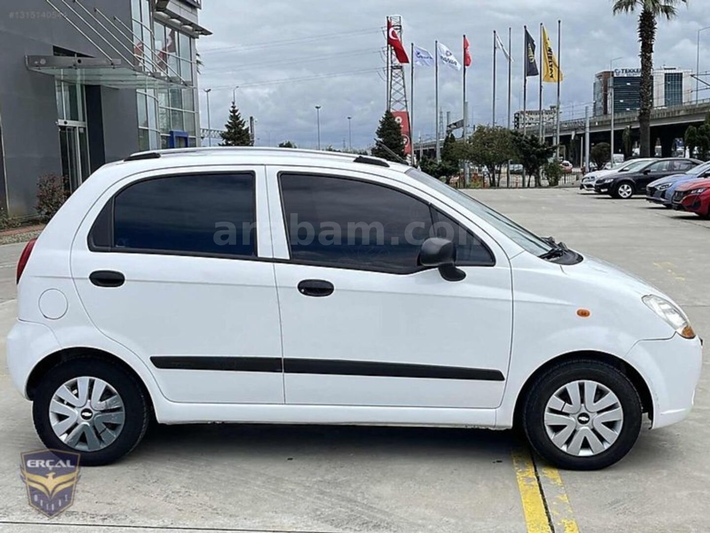 Galeriden Chevrolet Spark 0.8 SE 2007 Model Samsun 104.800 km Beyaz 5