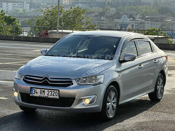 2016 CITROEN C-ELYSEE 1.6 HDİ CONFORT 225 BINKM-%0.79 KREDİ