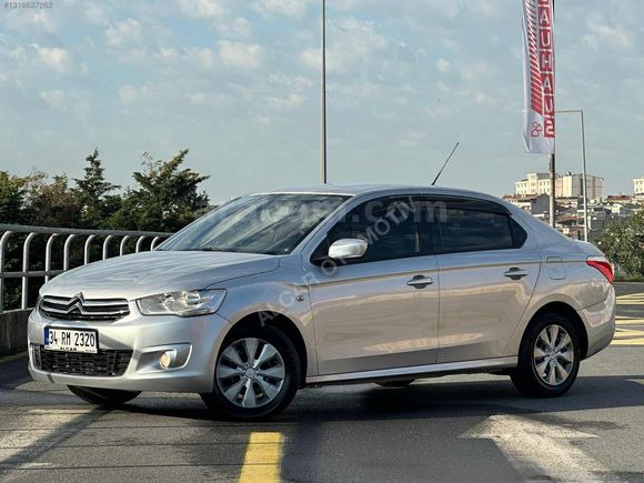 2016 CITROEN C-ELYSEE 1.6 HDİ CONFORT 225 BINKM-%0.79 KREDİ