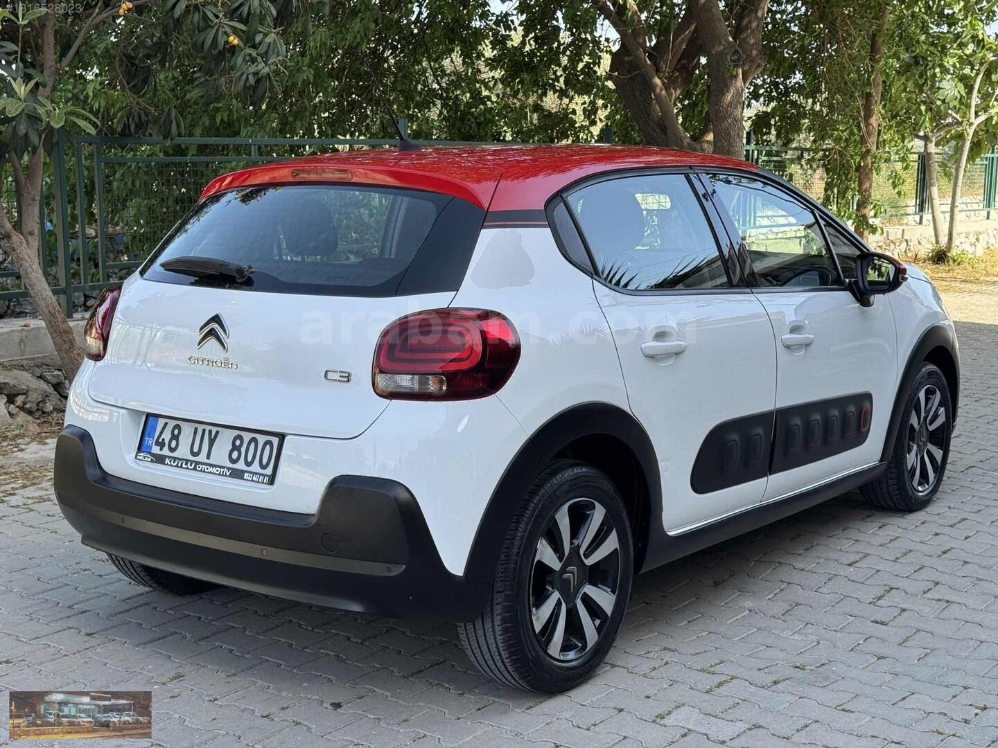 Galeriden Citroen C3 1.2 PureTech Shine 2019 Model Muğla 96.200 km Beyaz 6