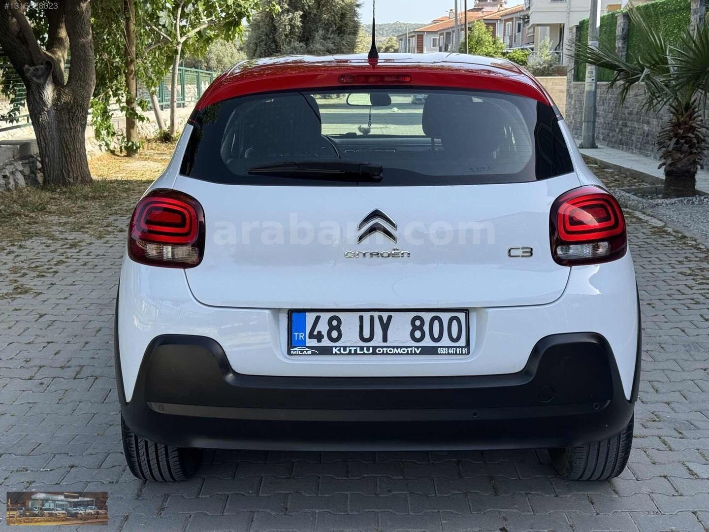 Galeriden Citroen C3 1.2 PureTech Shine 2019 Model Muğla 96.200 km Beyaz 5