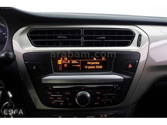 ESFA AUTO'DAN 2015 MODEL 2016 ÇIKIŞLI C ELYSEE EXCLUSİVE 1 BOYA
