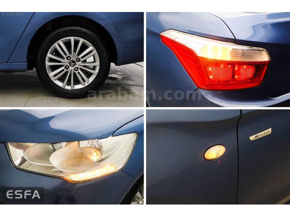 ESFA AUTO'DAN 2015 MODEL 2016 ÇIKIŞLI C ELYSEE EXCLUSİVE 1 BOYA