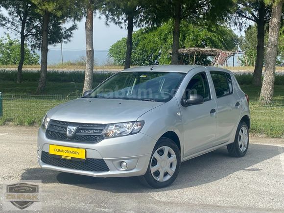 64.000 KM'DE 2013 MODEL DACIA SANDERO BENZİNLİ BAKIMLI...