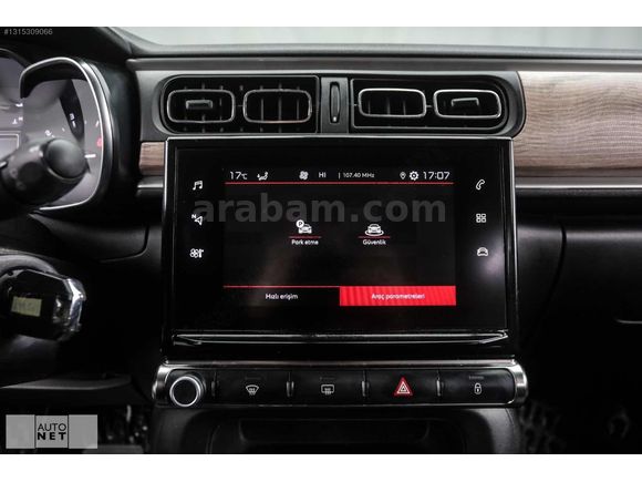 BOYASIZ 2021 CİTROEN C3 1.2 FEEL BOLD OTOMATİK