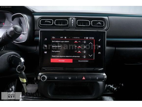 BOYASIZ 2021 CİTROEN C3 1.2 FEEL BOLD OTOMATİK