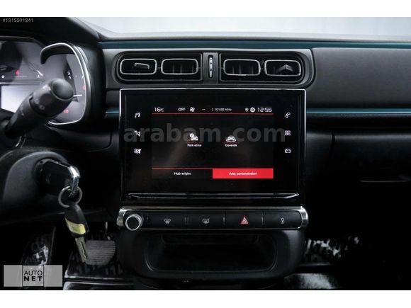 BOYASIZ 2021 CİTROEN C3 1.2 FEEL BOLD OTOMATİK