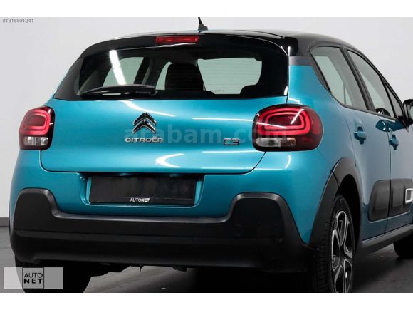 BOYASIZ 2021 CİTROEN C3 1.2 FEEL BOLD OTOMATİK