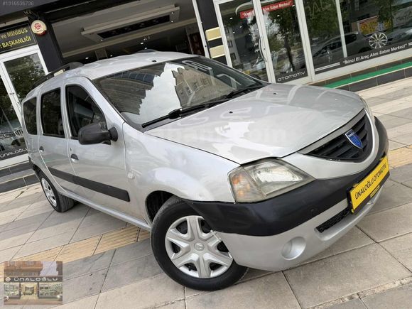ÜNALOĞLUNDAN 2008 DACIA LOGAN 1.5DCİ MCV TEMİZ BAKİMLI