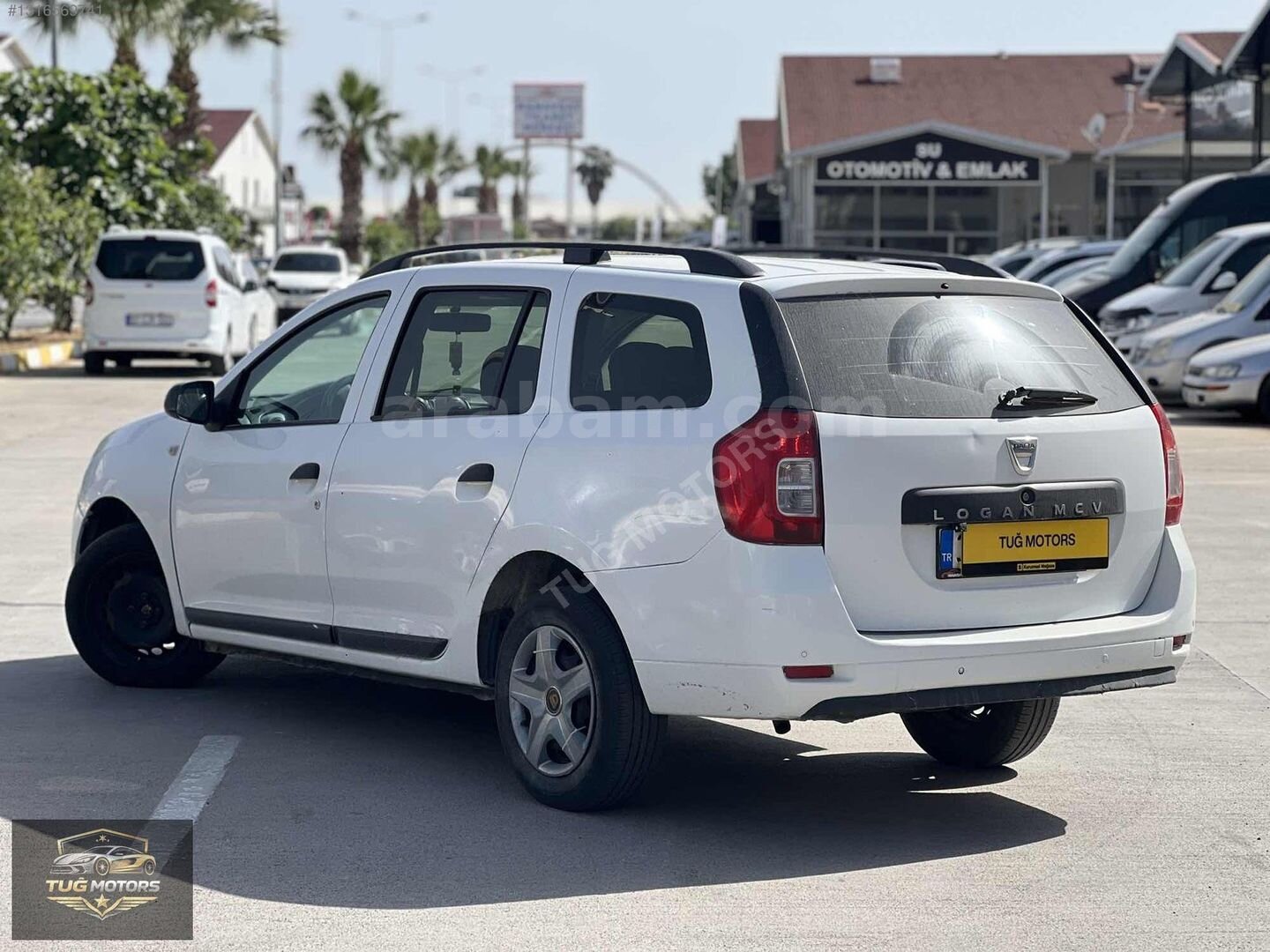 Galeriden Dacia Logan 1.6 MCV Ambiance 2014 Model Antalya 208.000 km Beyaz 2