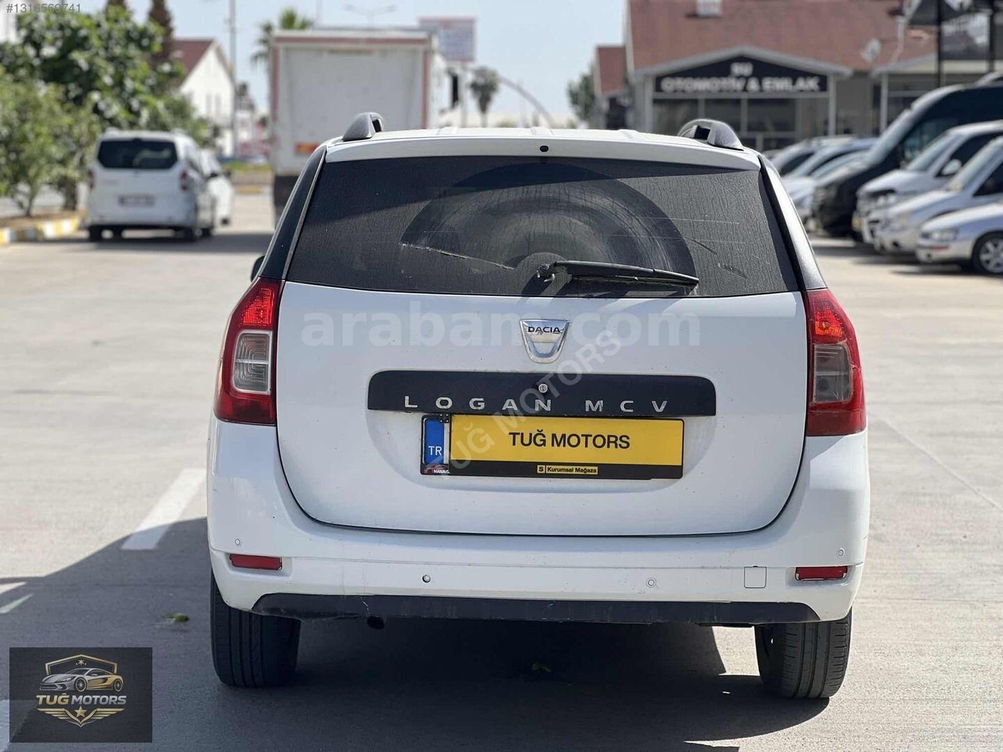 Galeriden Dacia Logan 1.6 MCV Ambiance 2014 Model Antalya 208.000 km Beyaz 6