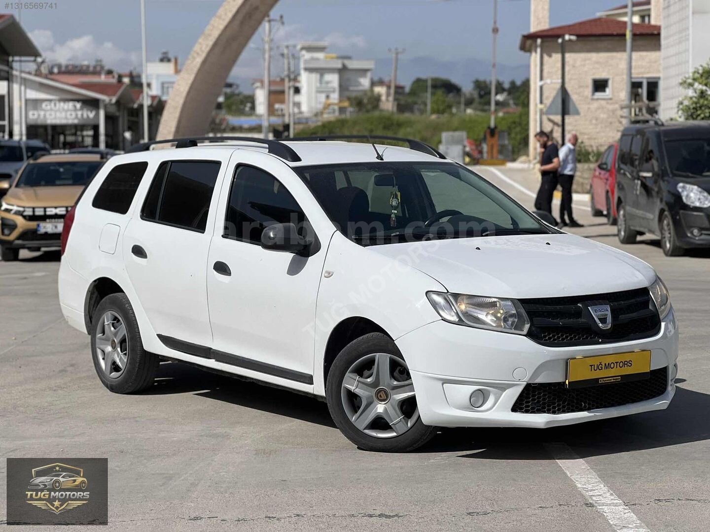 Galeriden Dacia Logan 1.6 MCV Ambiance 2014 Model Antalya 208.000 km Beyaz 1
