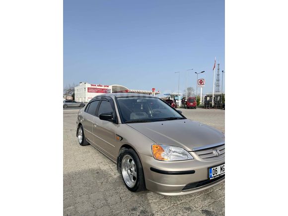 Sahibinden Honda Civic 1.6 i ES 2001 Model  144.000 km Gri (titanyum)