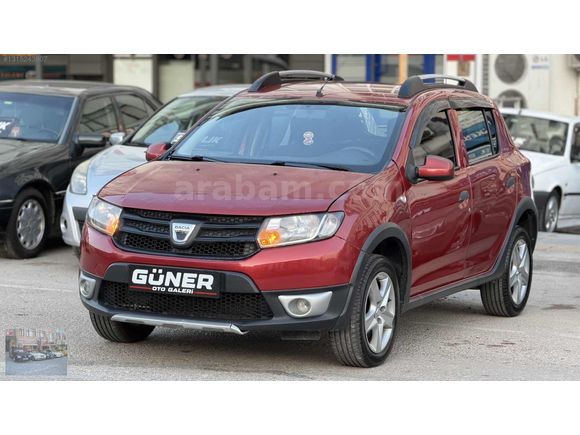 2014 DACİA SANDERO STEPWAY TAKAS OLUR KREDİ KARTINA 12 TAKSİT